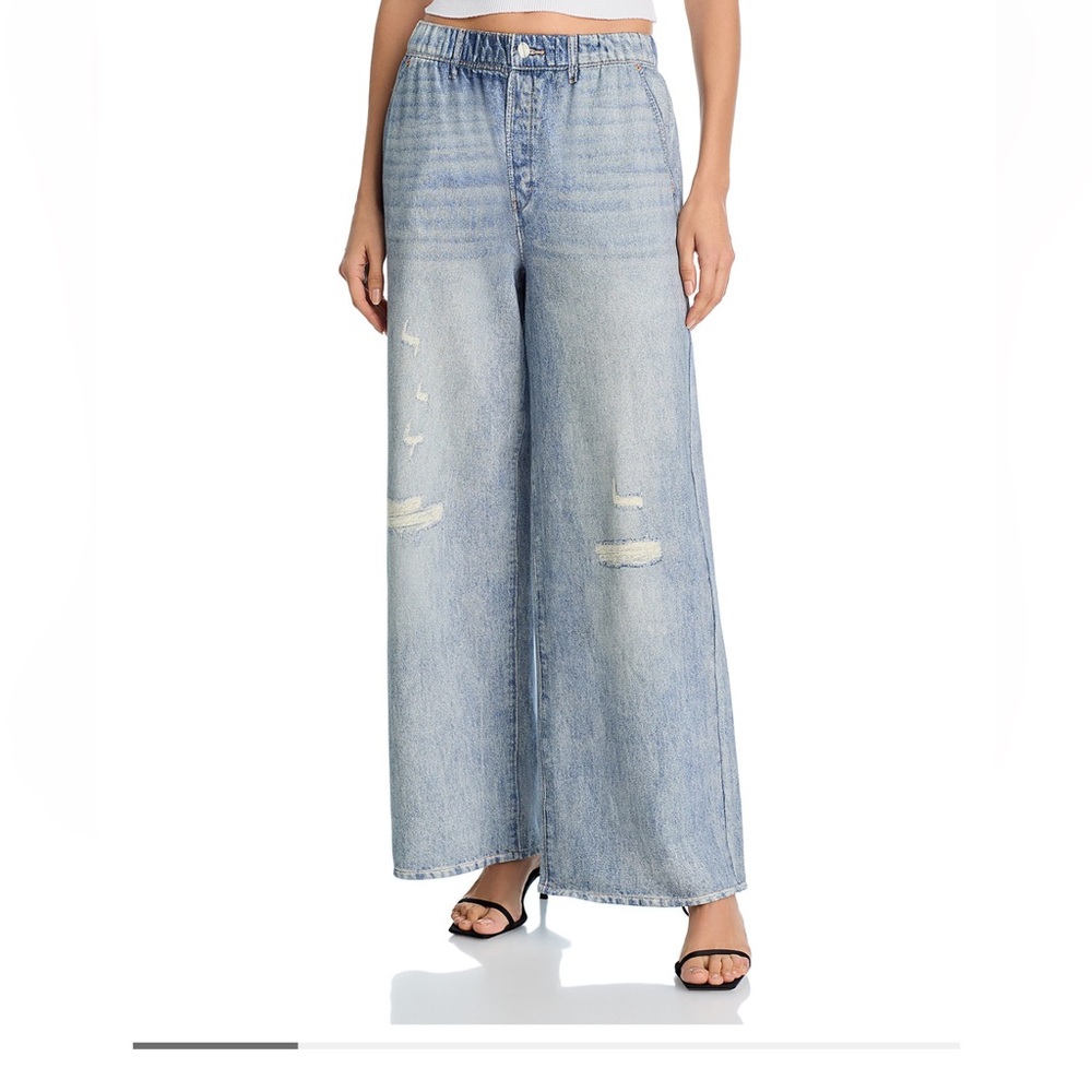 BLANKNYC mock denim wide leg pant, NEW with tags